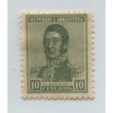 ARGENTINA 1920 GJ 499 ESTAMPILLA NUEVA CON GOMA U$ 7,2